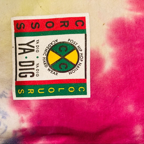 Cross colours tie dye shirt - Picture 4 of 4